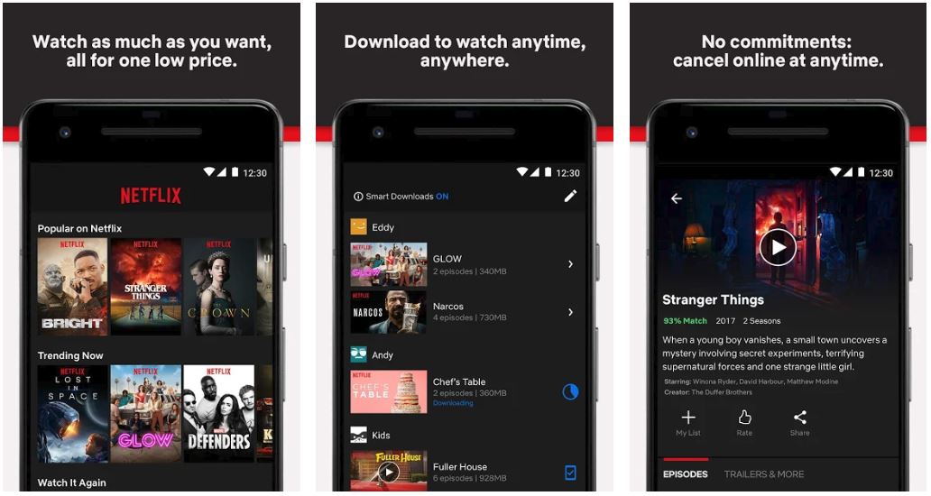 Metro blog Netflix Streaming App