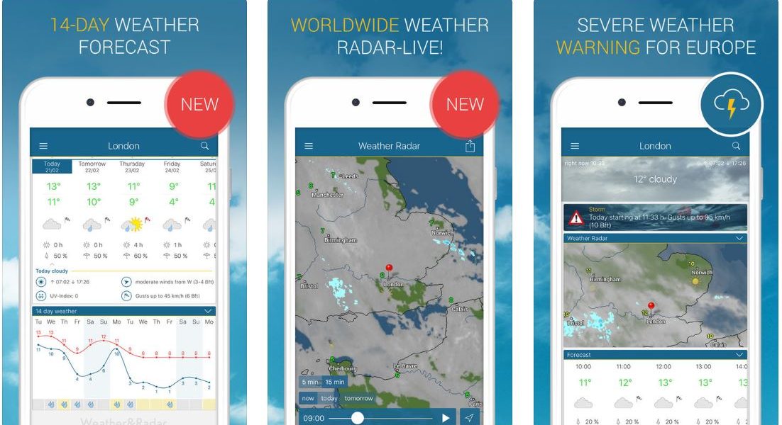 Metro blog Weather & Radar App