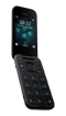 Nokia 2660 Flip Black Side