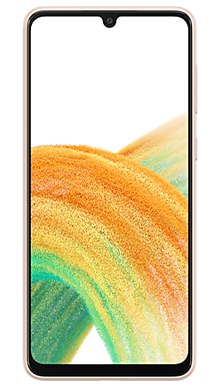 Samsung Galaxy A33 128GB in Awesome Peach